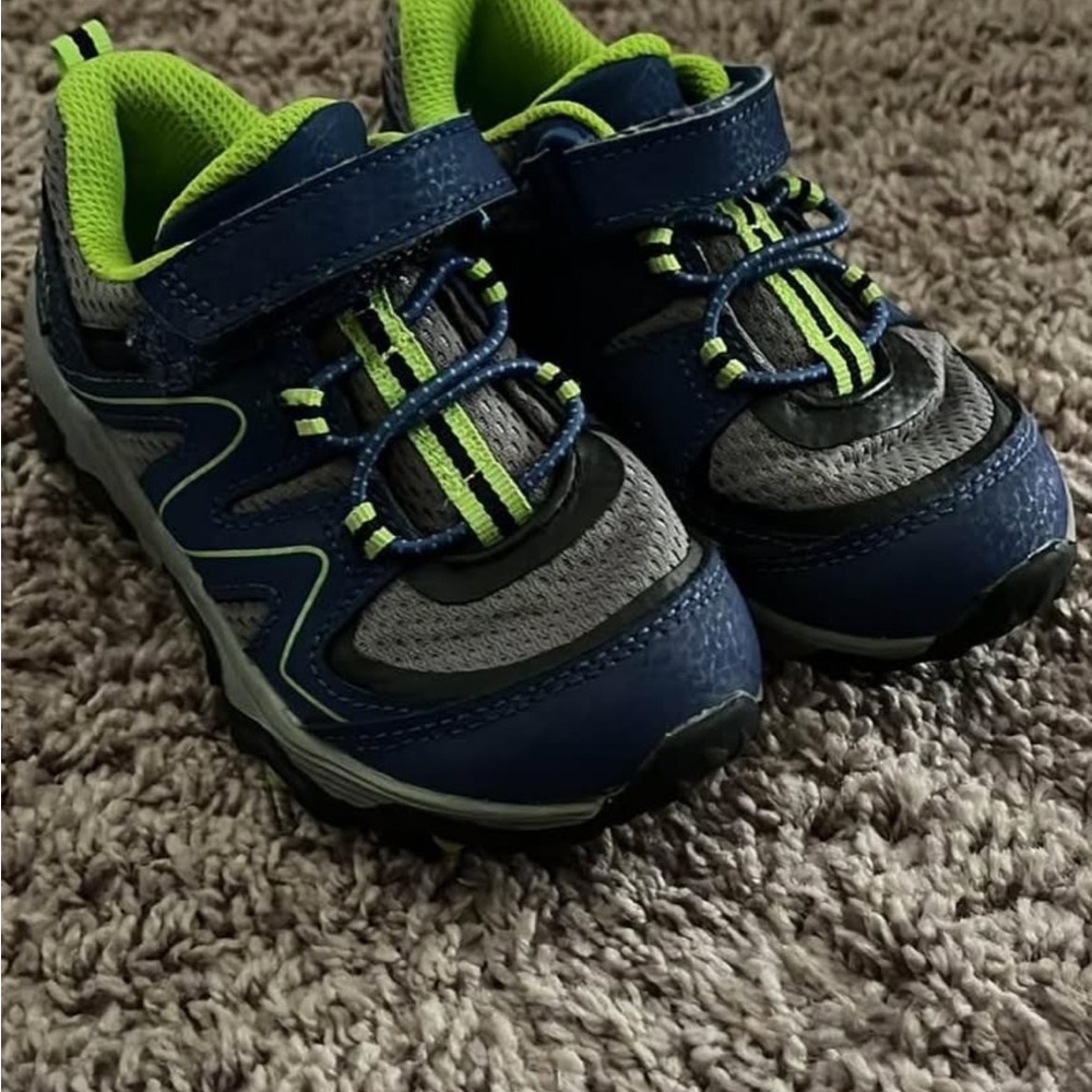 Merrell Blue and Green Sneakers with Mesh Upper